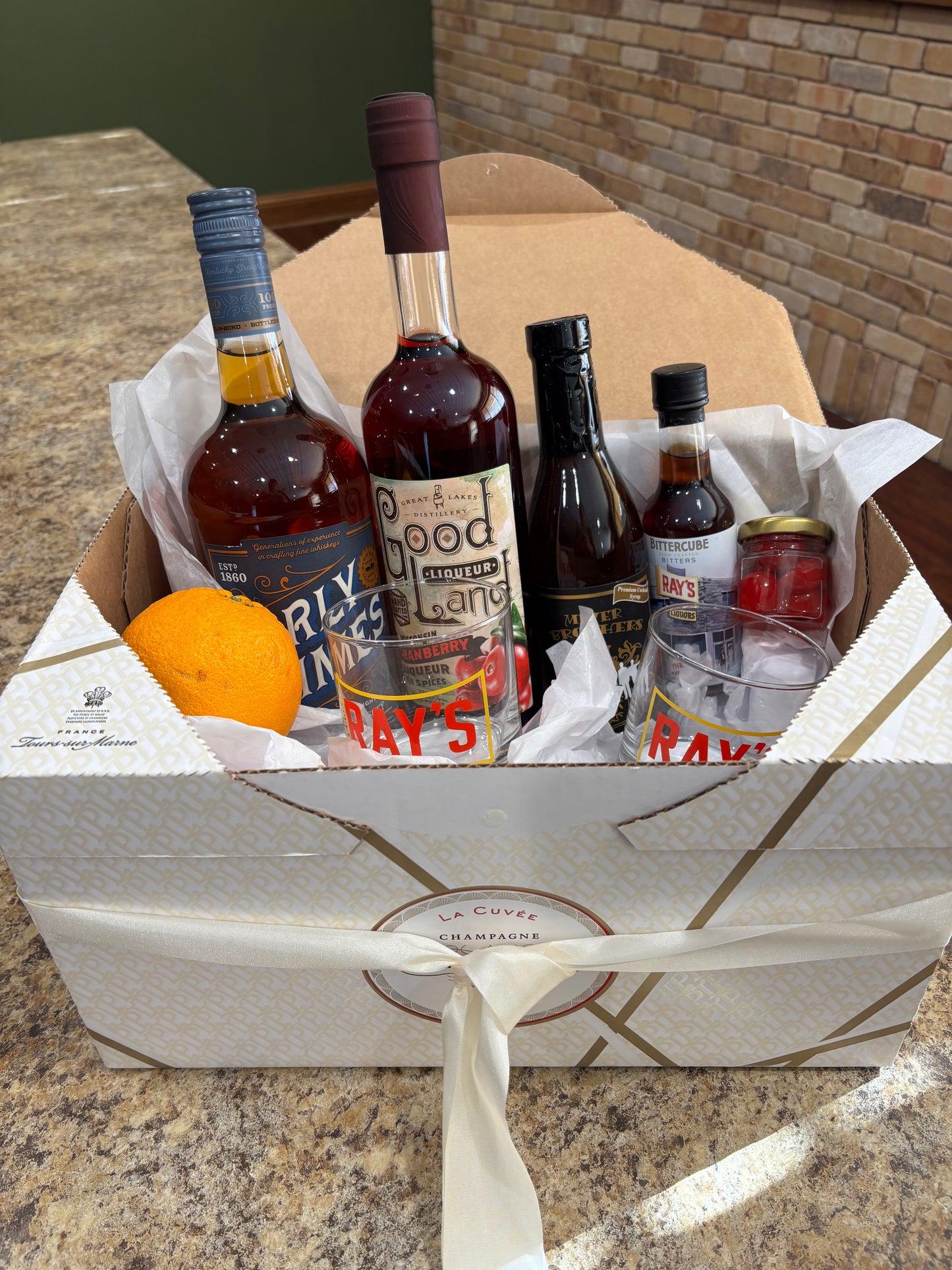 I'll Drink My Breakfast, Thank You - Cranberry Old Fashioned