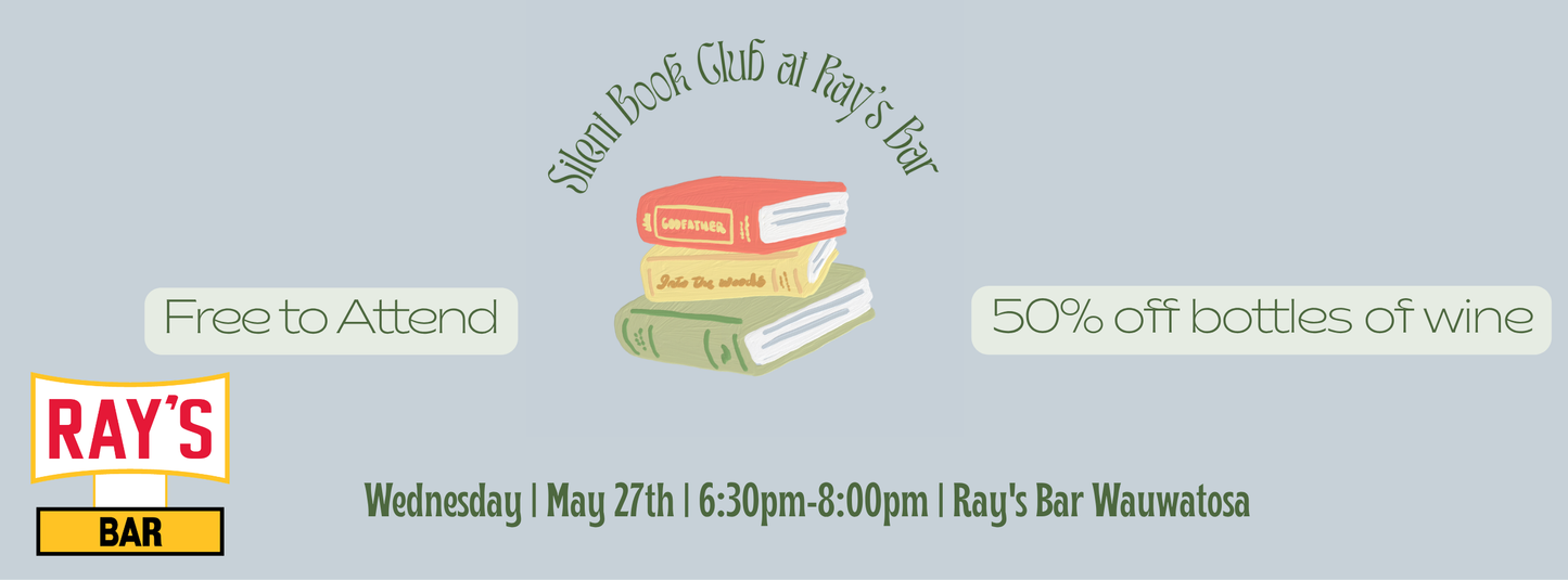 Ray's Bar May Silent Book Club - Wauwatosa