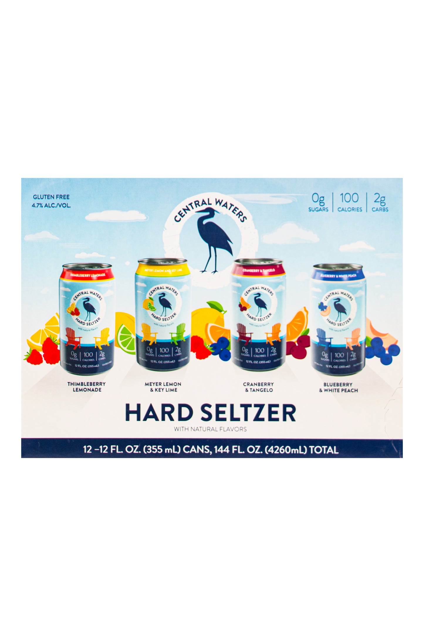 Central Waters Hard Seltzer Variety Pack