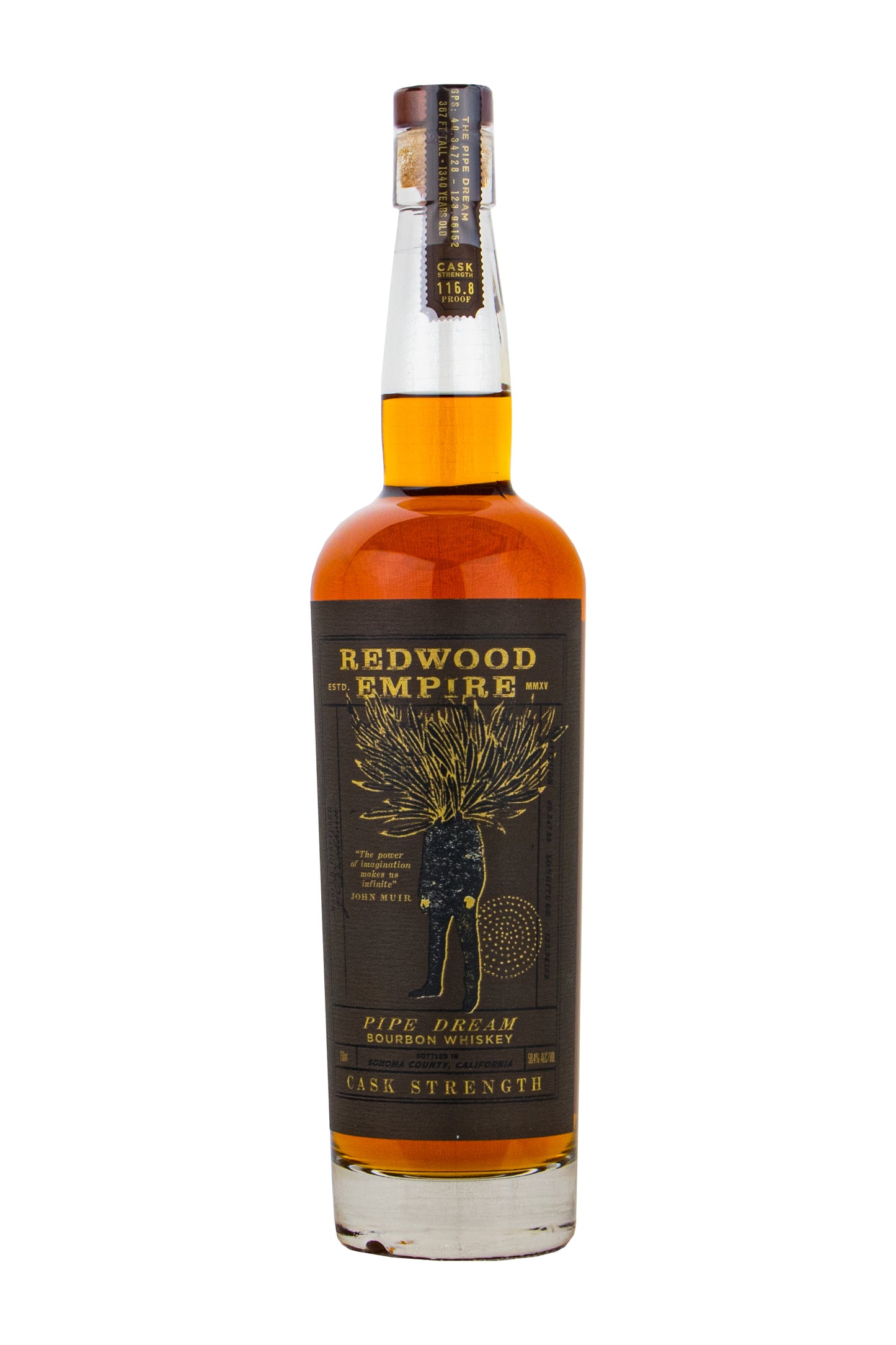 Redwood Empire Cask Strength Pipe Dream Bourbon
