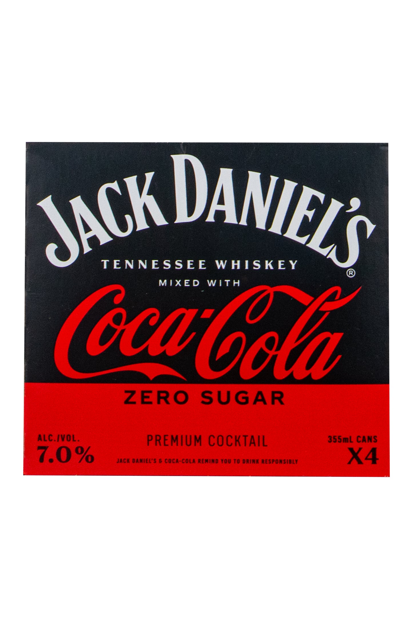 Jack Daniel's & Coca-Cola Zero