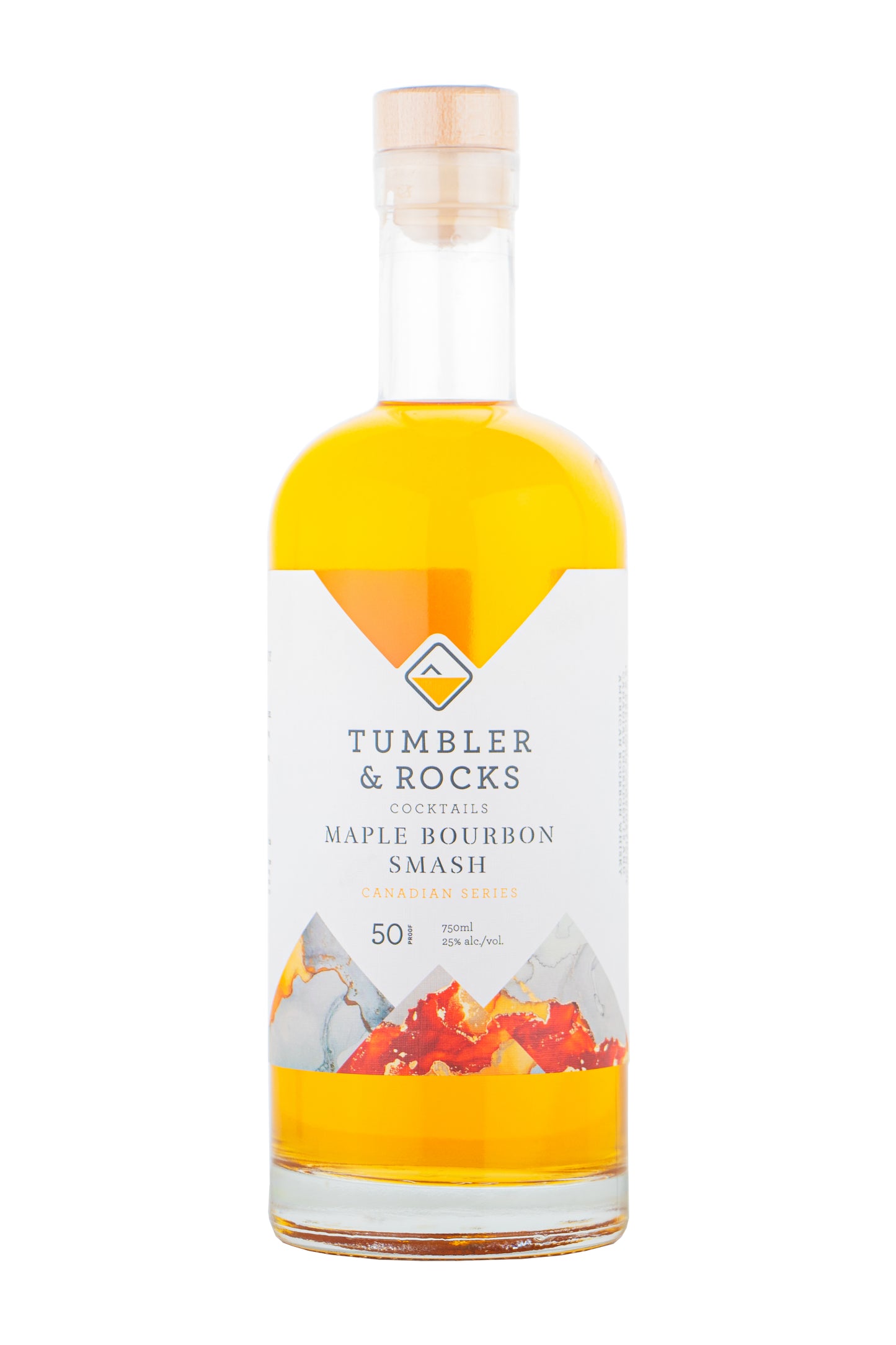 Tumbler & Rocks Maple Bourbon Smash