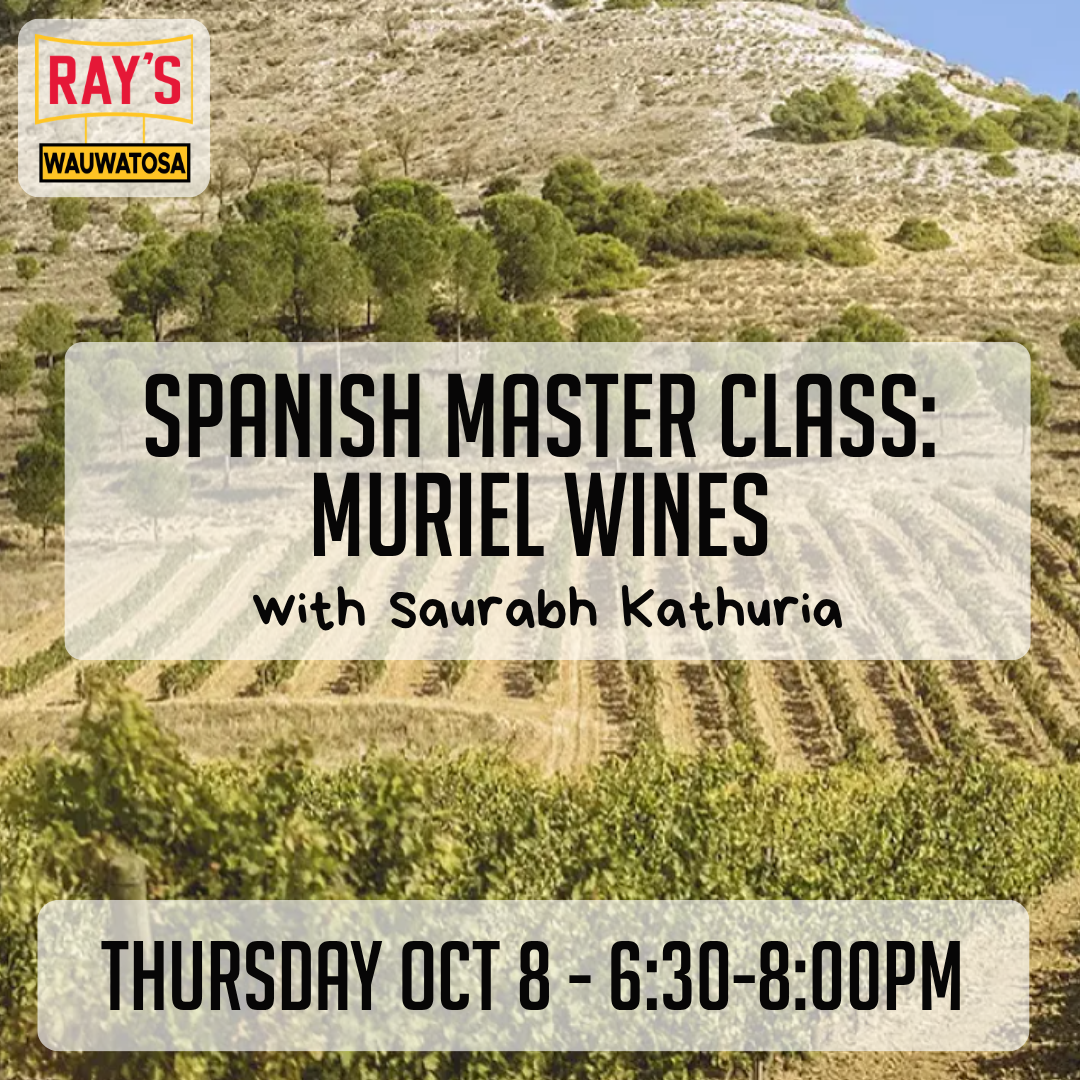 Spanish Master Class: Muriel Wines with Saurabh Kathuria