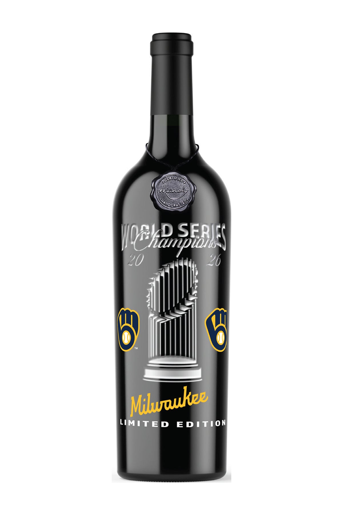 Brewers World Series Commemorative Cabernet Sauvignon Design 1