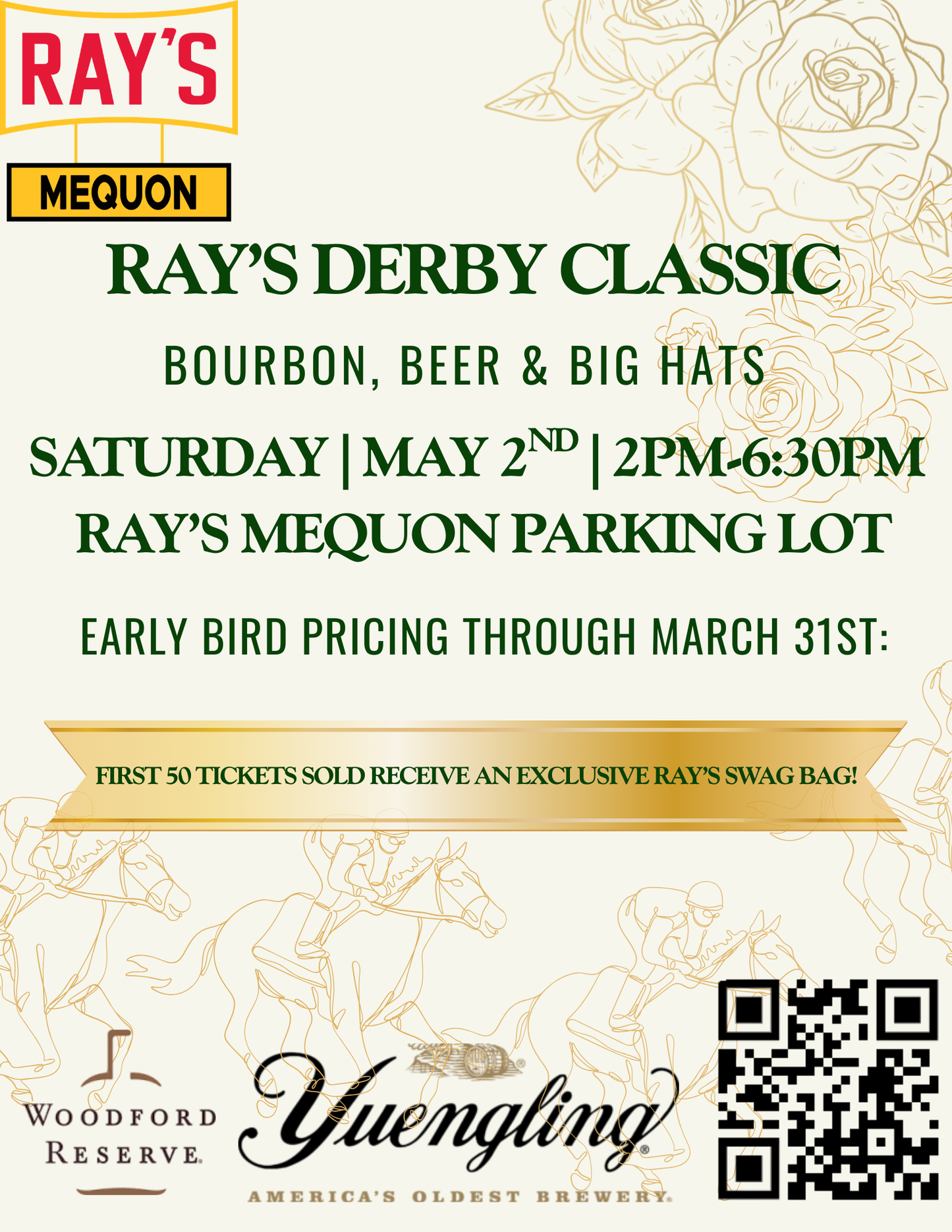 Ray's Derby Classic - Early Bird Ticket