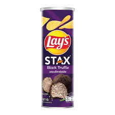 Lay's Stax Black Truffle Potato Chips