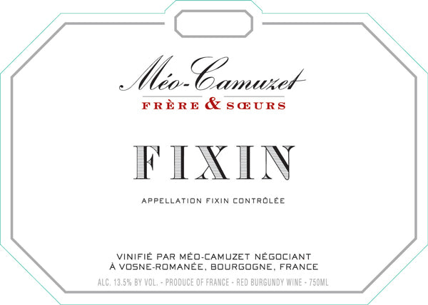 Méo-Camuzet Frere & Soeurs Fixin