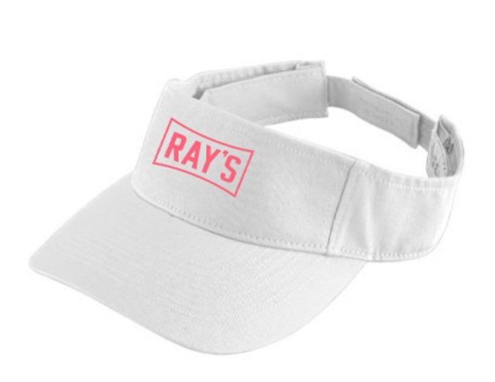 Ray's Logo Visor White/Pink