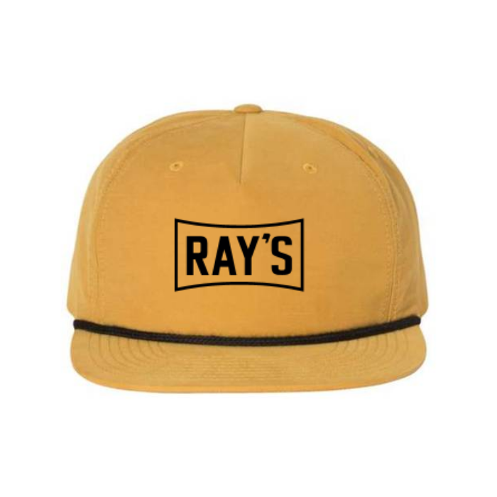 Ray's Logo Rope Hat Biscuit/Black