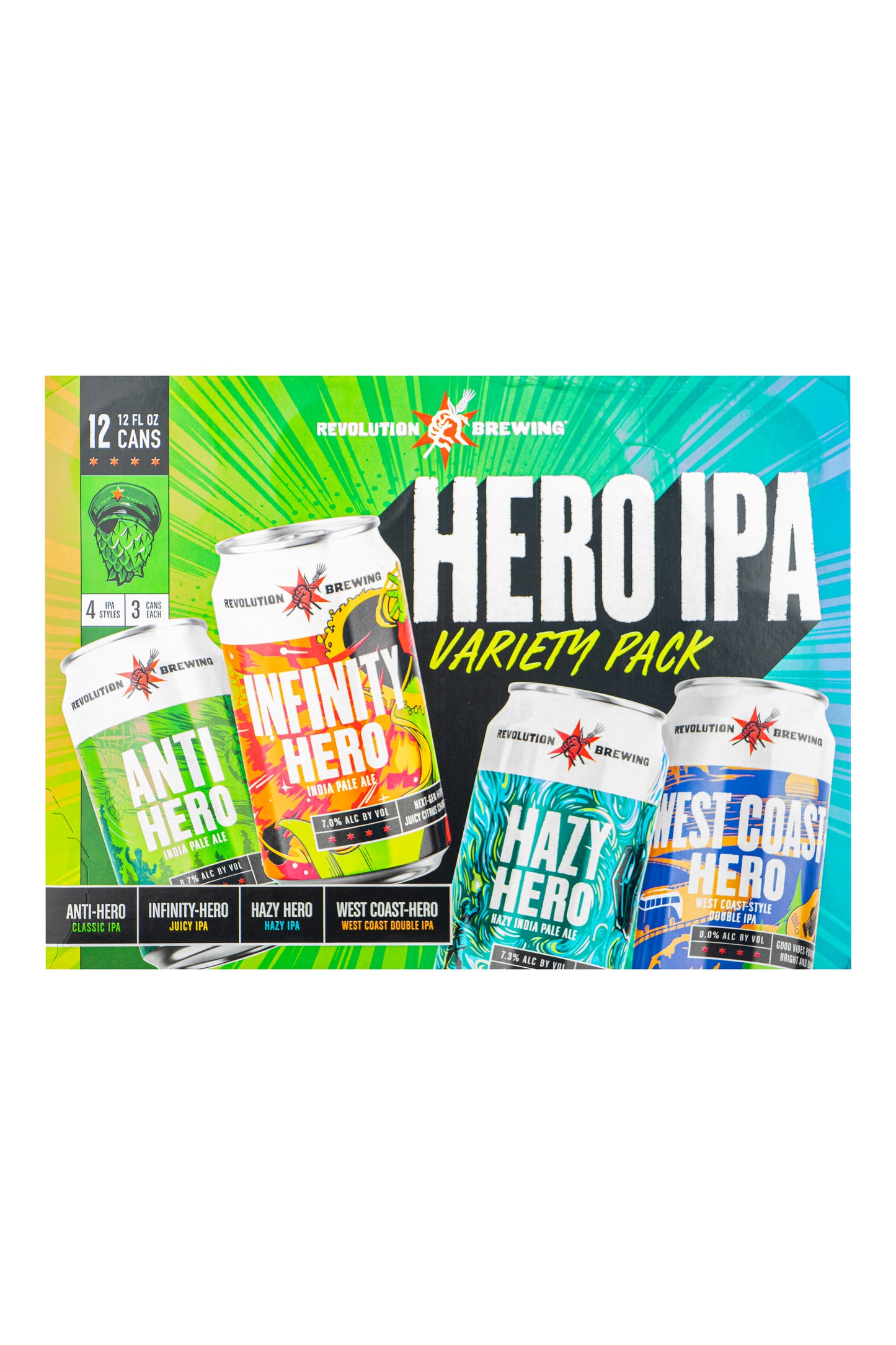 Revolution League Of Heroes Variety Pack