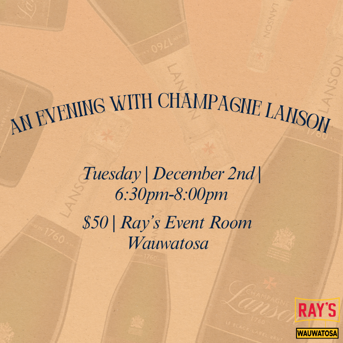 A Holiday Evening with Champagne Lanson Wauwatosa