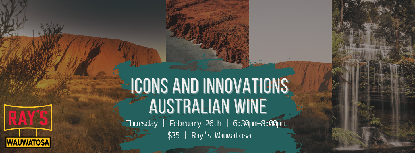 Icons and Innovations Australian Wine - Wauwatosa