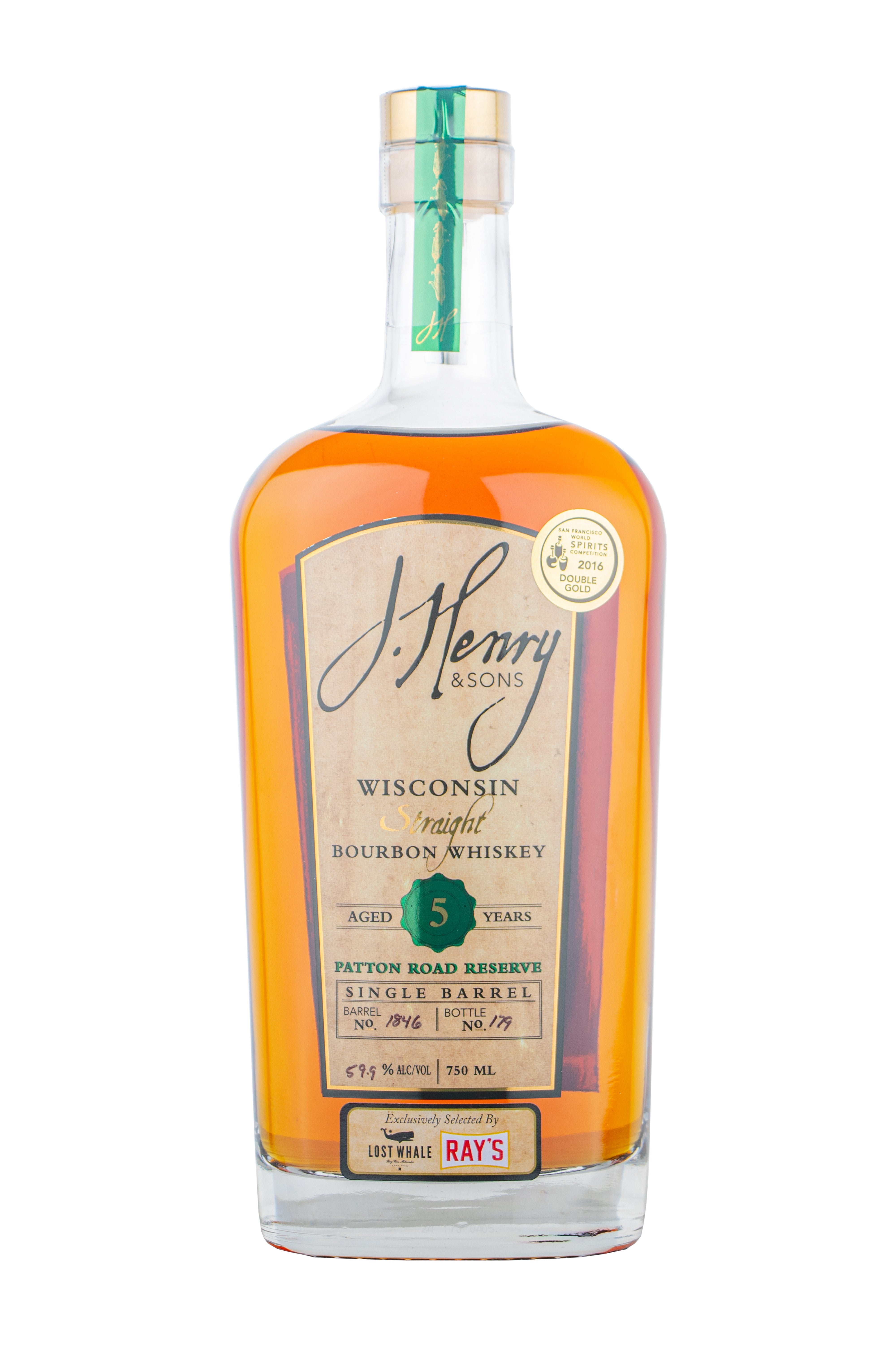 J. Henry Patton Road Reserve Single Barrel Bourbon – Ray's Wine & Spirits
