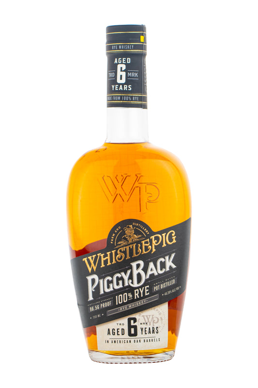 Whistlepig Piggyback 6 Year Rye