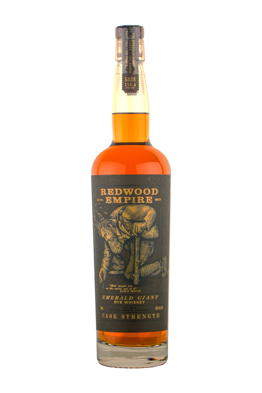 Redwood Empire Cask Strength Emerald Giant Rye