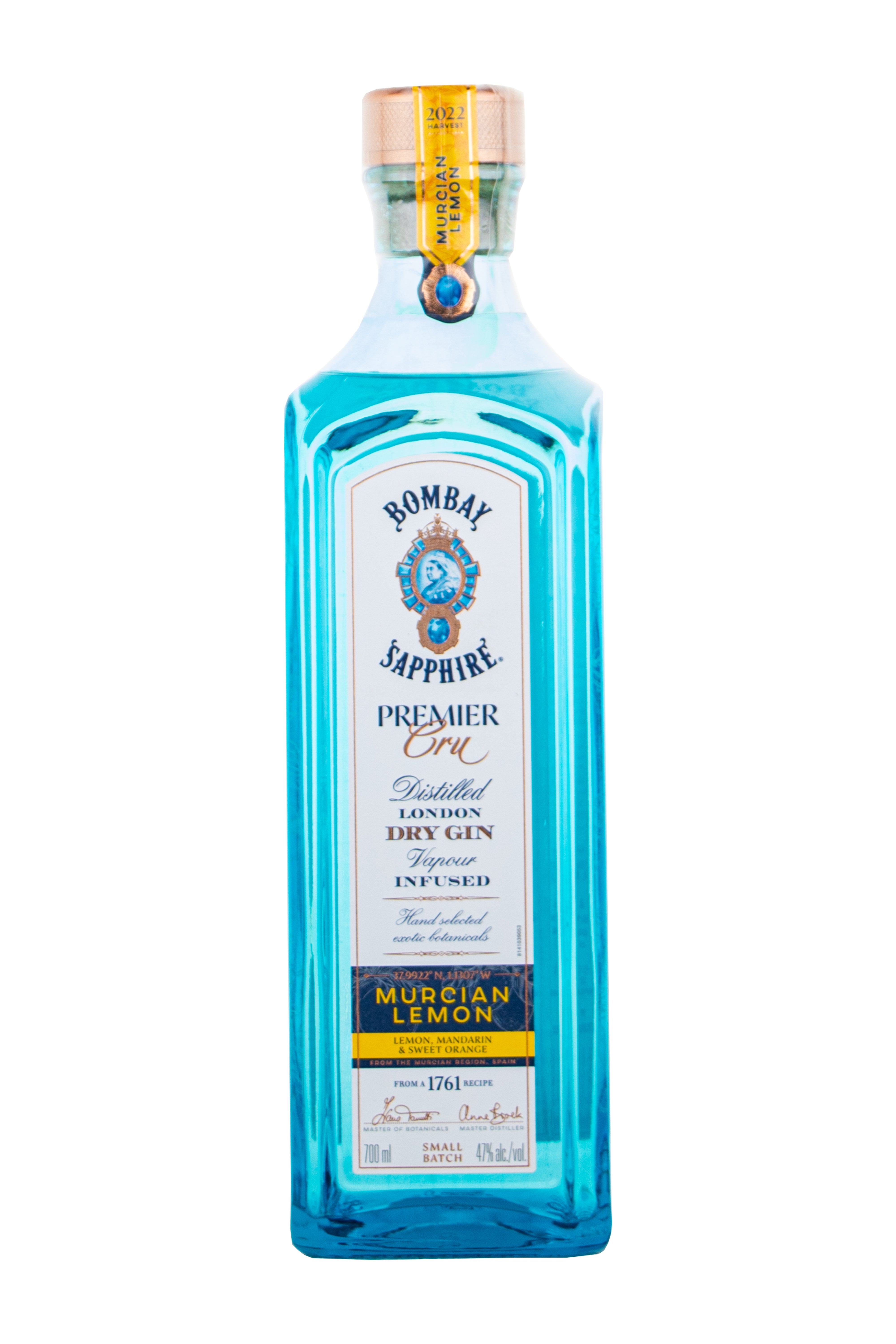 Bombay Sapphire Premier Cru Murcian Lemon Gin – Ray's Wine & Spirits