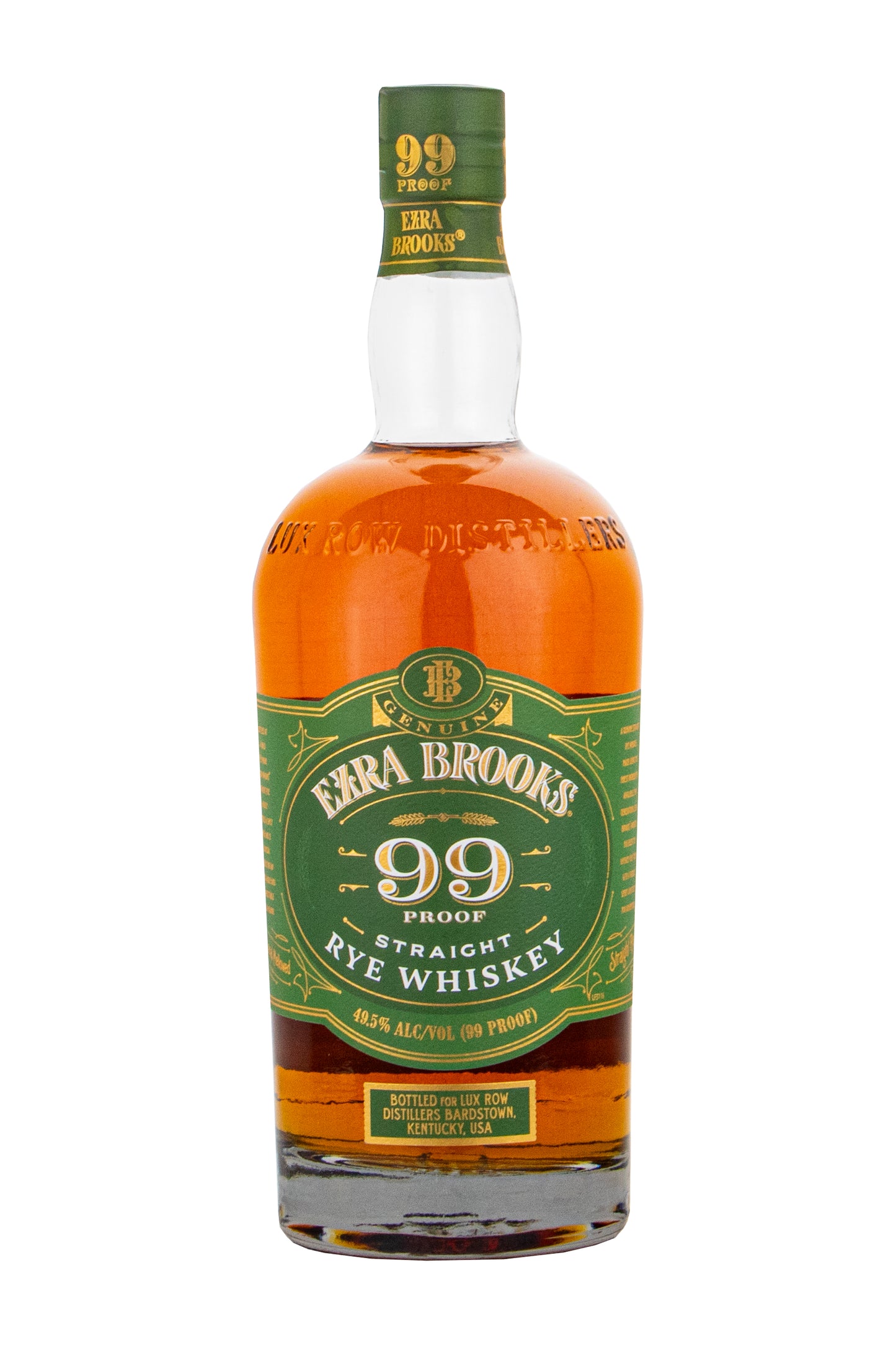 Ezra Brooks 99 Proof Straight Rye