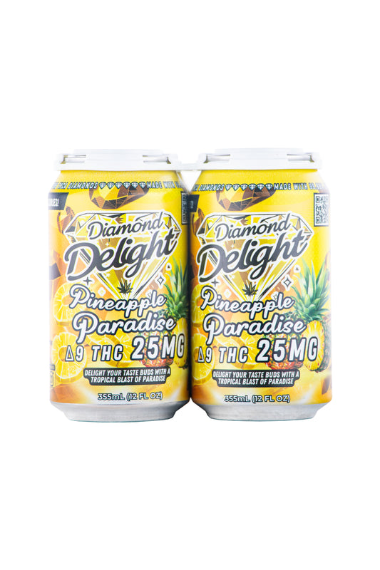 Diamond Delight Pineapple Paradise 25mg