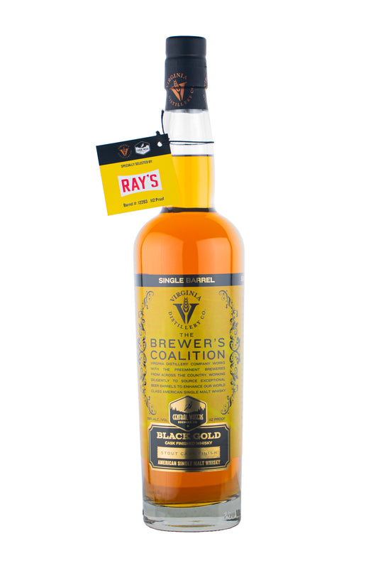 Virginia Distillery Co. Brewers Coalition Black Gold Cask Ray's Single Barrel Select