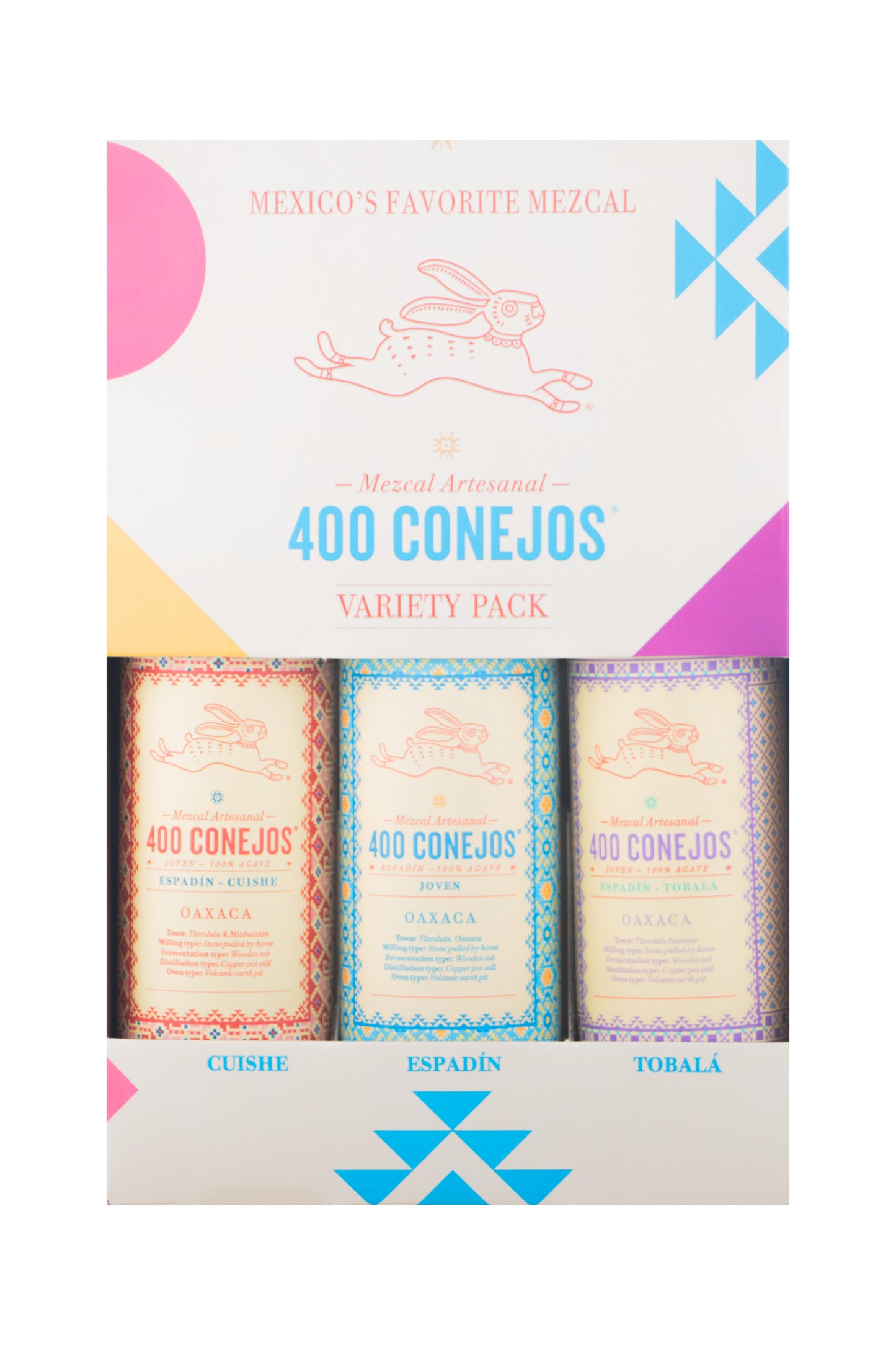 400 Conejos Mezcal Variety Pack