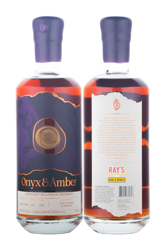 Onyx & Amber 8-Year Cabernet Cask Finished Willett Estate Bourbon - Ray's Single Barrel Select