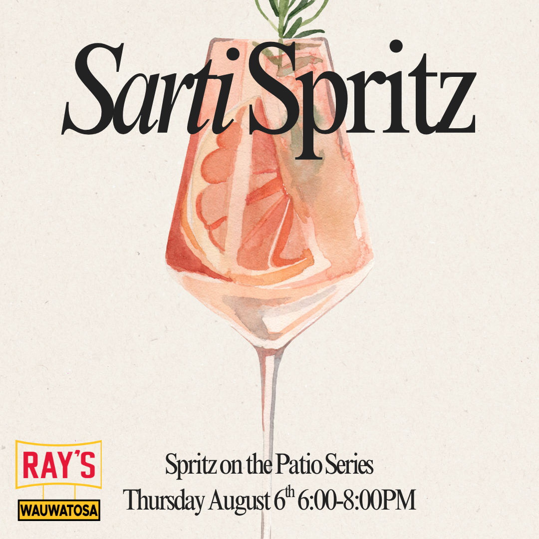 Spritz on the Patio Series: Sarti Spritz-Wauwatosa