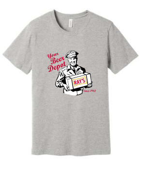 Ray's Your Beer Depot T-Shirt Grey