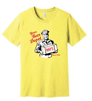 Ray's Your Beer Depot T-Shirt Yellow