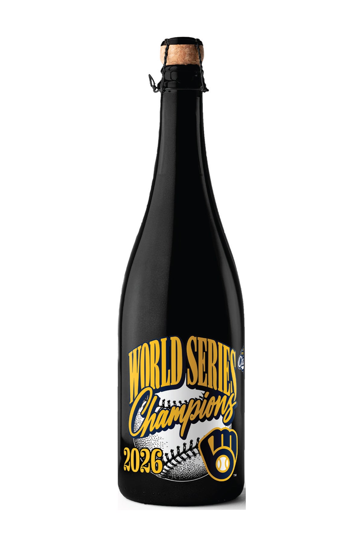 Brewers World Series Commemorative Blanc de Blanc Matte Black