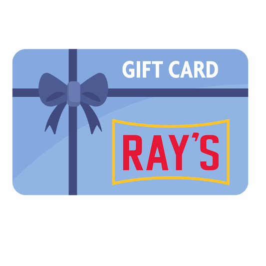 Ray's Physical Gift Card Sent via USPS