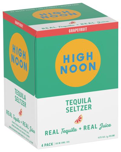 High Noon Tequila Seltzer Grapefruit