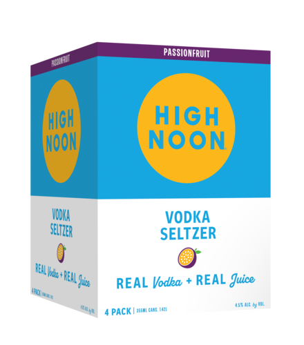 High Noon Vodka Seltzer Passion Fruit