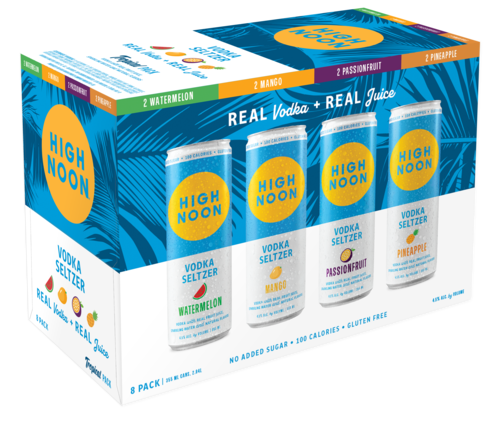 High Noon Vodka Seltzer Tropical Variety