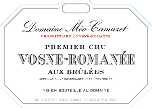 Domaine Méo-Camuzet 1er Cru Vosne-Romaneé Aux Brûlées