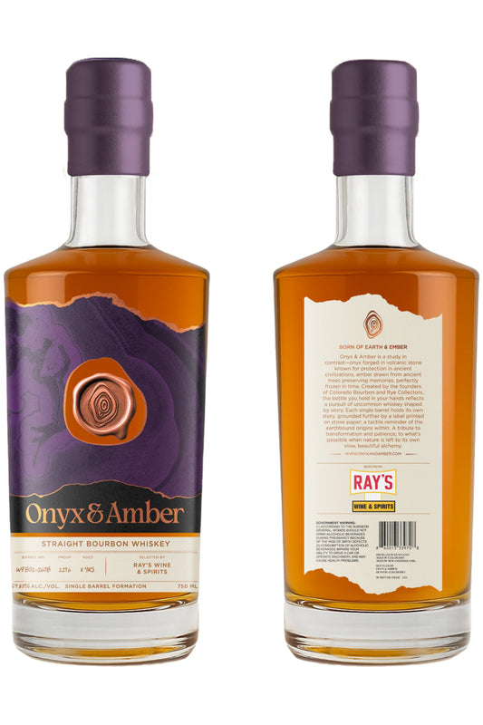 Pre-Arrival: Onyx & Amber 9-Year Cabernet Cask Finished Willett Estate Bourbon - Ray's Single Barrel Select