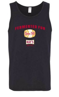 Ray's Fermented Fun Tank Top Black
