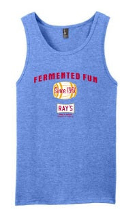 Ray's Fermented Fun Tank Top Blue