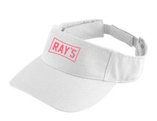 Ray's Logo Visor White/Pink