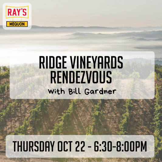 Ridge Vineyards Rendezvous with Bill Gardner - Mequon