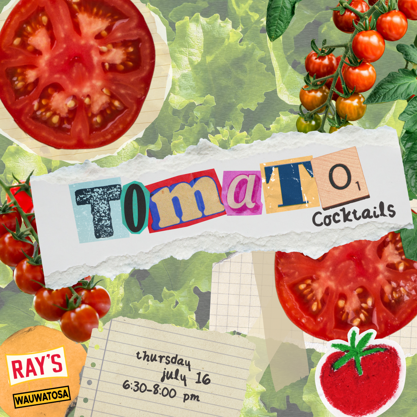 Techniques & Trends: Tomato Cocktails-Wauwatosa