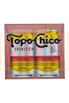 Topo Chico - Tequila & Grapefruit (4 pack 355ml cans) (4 pack 355ml cans)