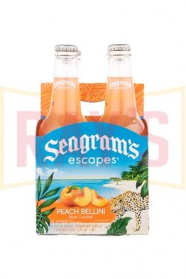 Seagram's - Peach Bellini (4 pack 12oz bottles) (4 pack 12oz bottles)