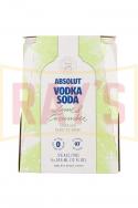 Absolut - Lime & Cucumber Vodka Soda 0