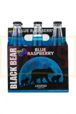 Black Bear - Blue Raspberry Soda (6 pack 12oz bottles) (6 pack 12oz bottles)