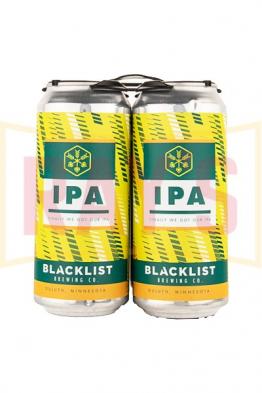 Blacklist Brewing Co. - IPA (4 pack 16oz cans) (4 pack 16oz cans)