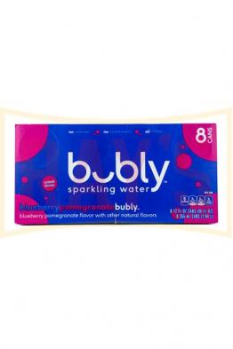 Bubly - Blueberry Pomegranate (8 pack 12oz cans) (8 pack 12oz cans)
