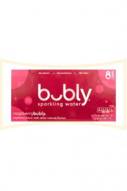 Bubly - Raspberry (8 pack 12oz cans) (8 pack 12oz cans)