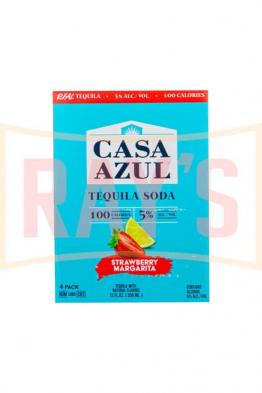 Casa Azul - Strawberry Margarita Tequila Soda (4 pack 12oz cans) (4 pack 12oz cans)