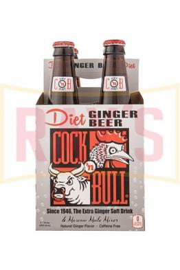 Cock 'n Bull - Diet Ginger Beer (4 pack 12oz bottles) (4 pack 12oz bottles)