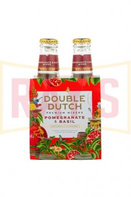 Double Dutch - Pomegranate & Basil (4 pack bottles) (4 pack bottles)
